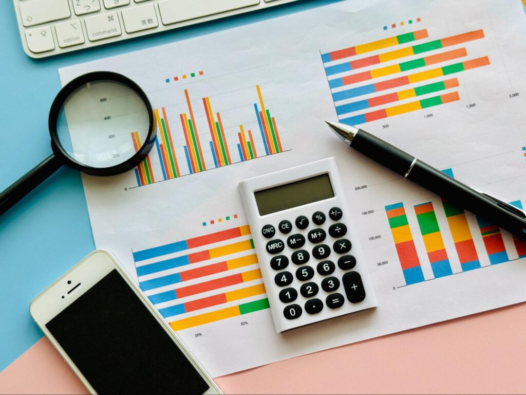企業の売り上げ