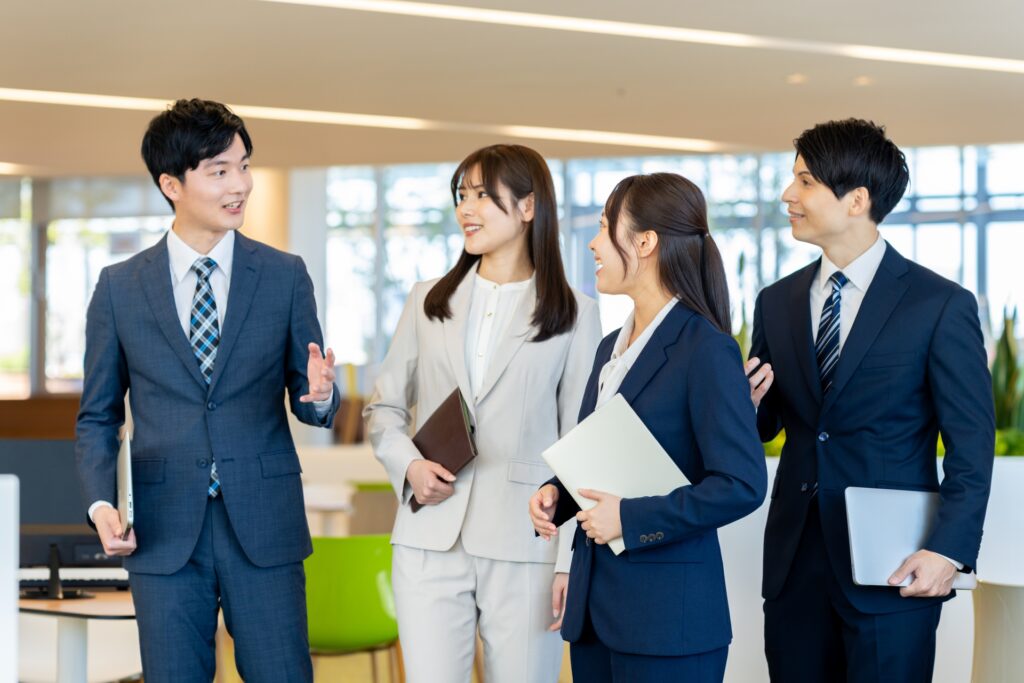 話をする