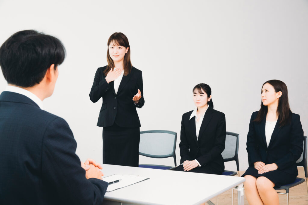 企業面接就職活動
