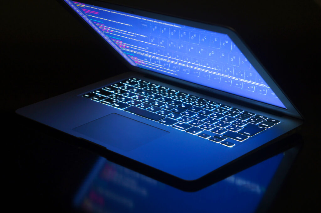 ノートパソコンでプログラミング(Mac)