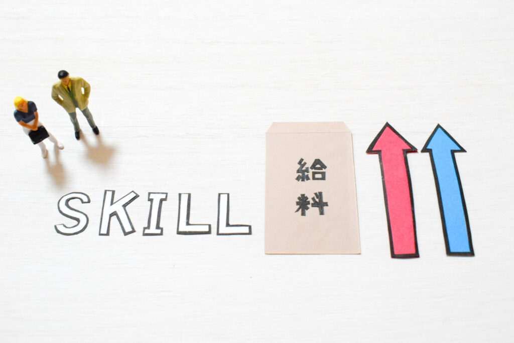 スキルと給料