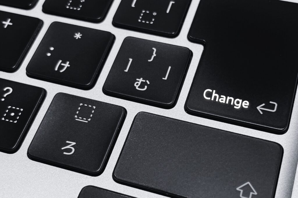 変化とエンター