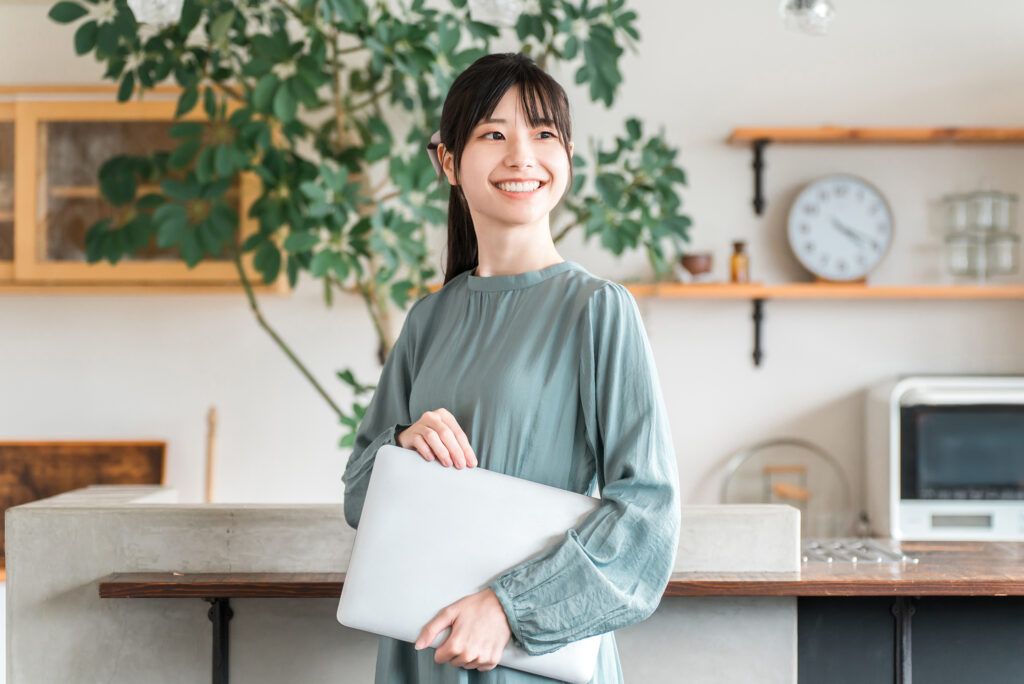 カジュアルなビジネスウーマン