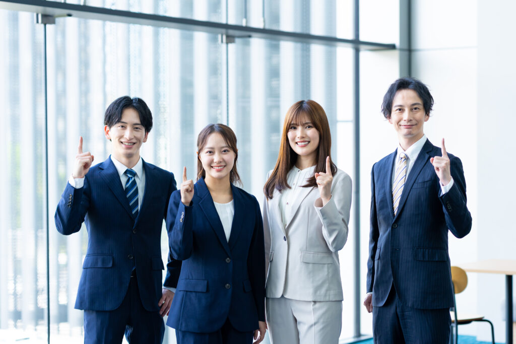 お勧めするビジネスマン