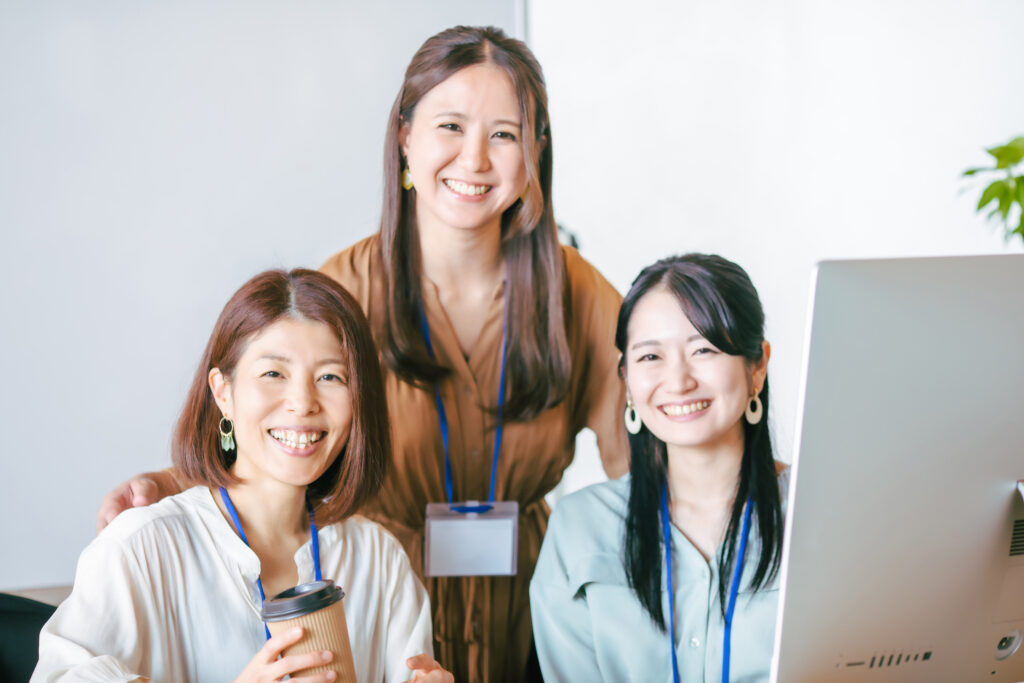 仲のいい女性社員