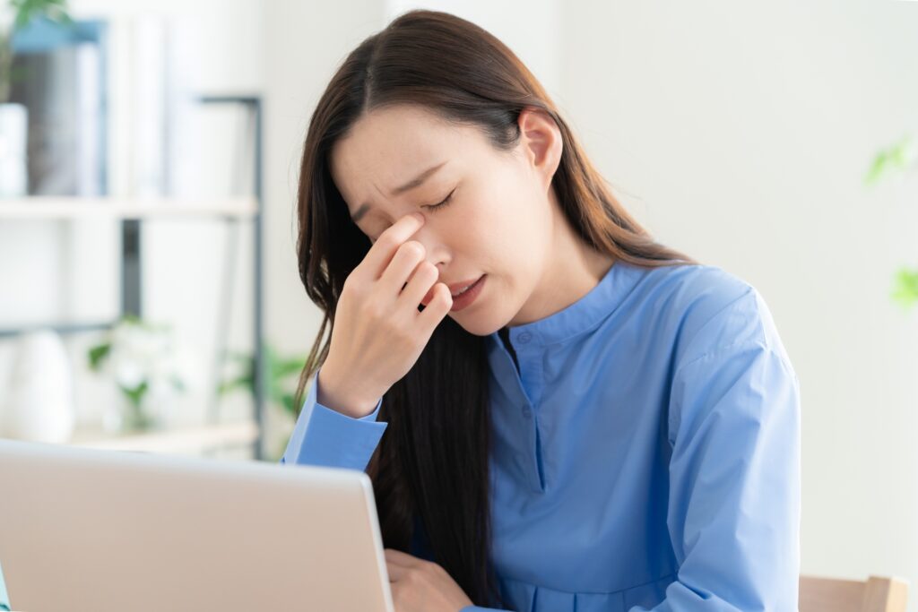 眼精疲労