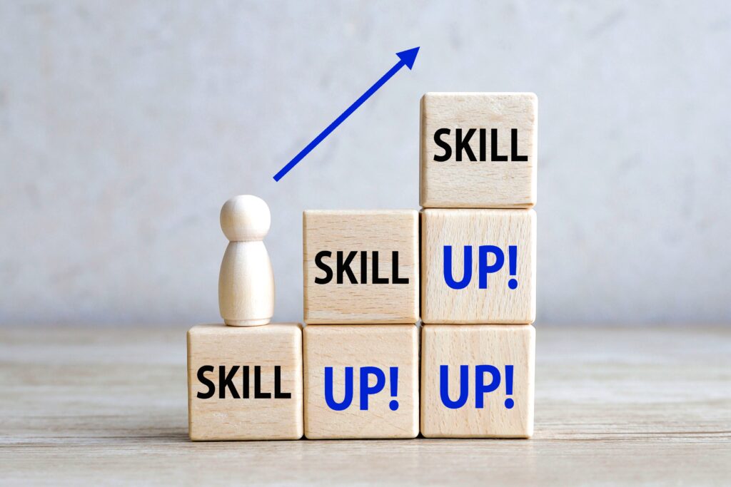 スキルアップの階段