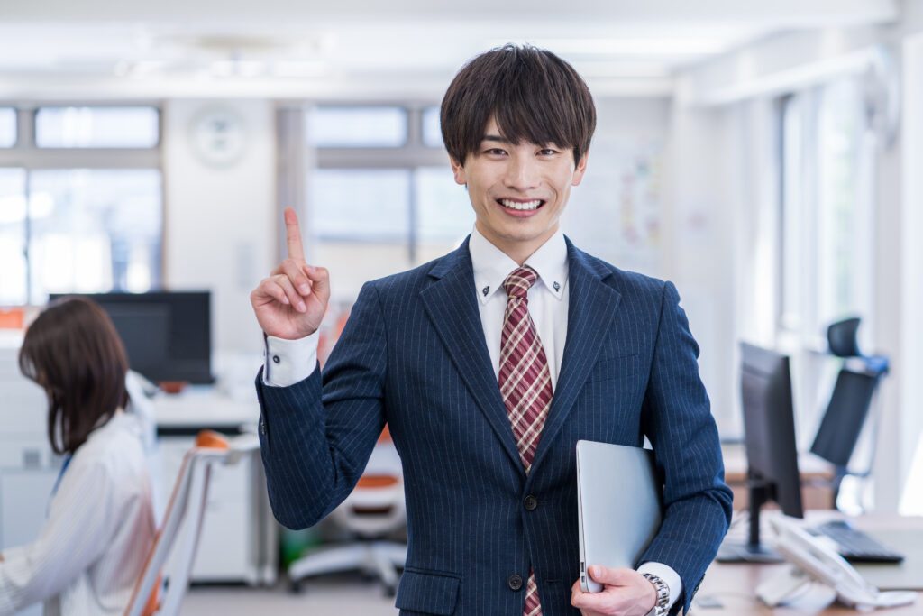 オフィスのビジネスマン
