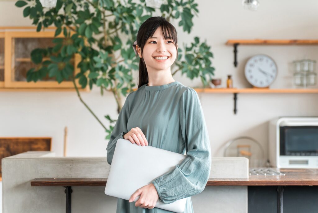 カジュアルなビジネスウーマン