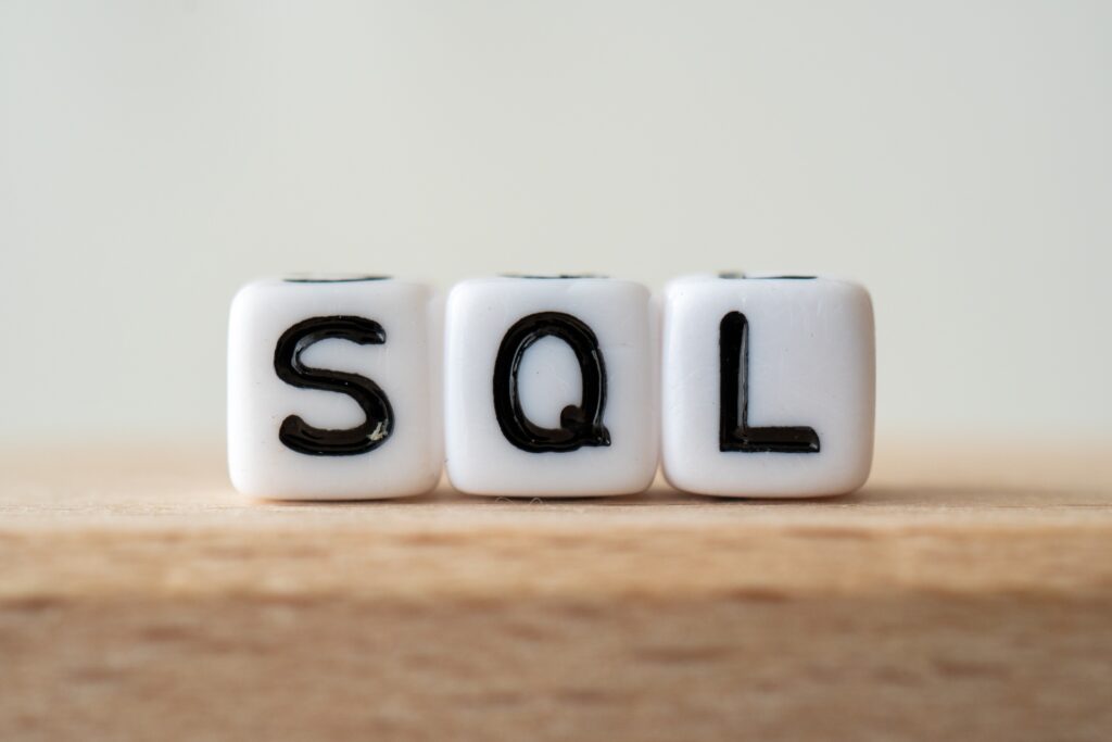 SQL 文字素材