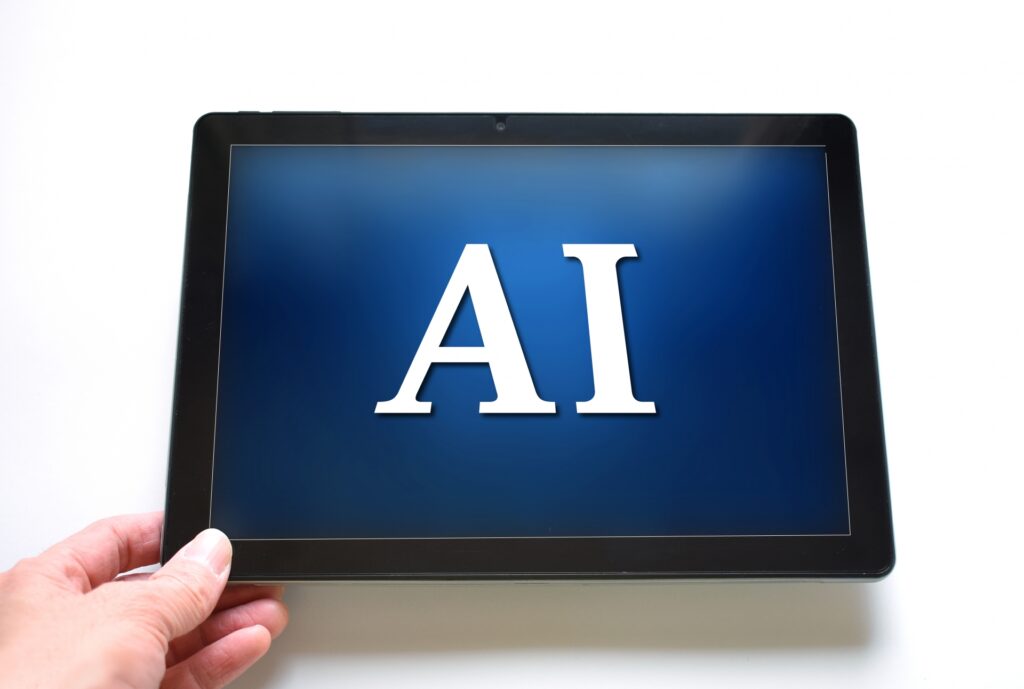 AIとタブレット