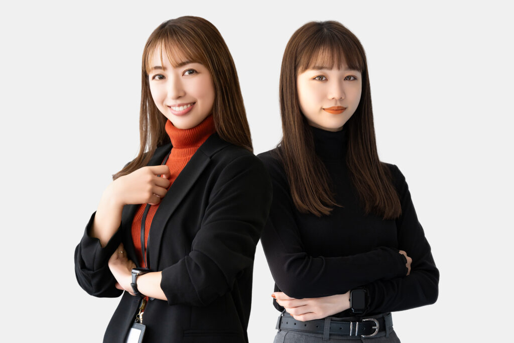 2人の女性・ビジネスウーマン