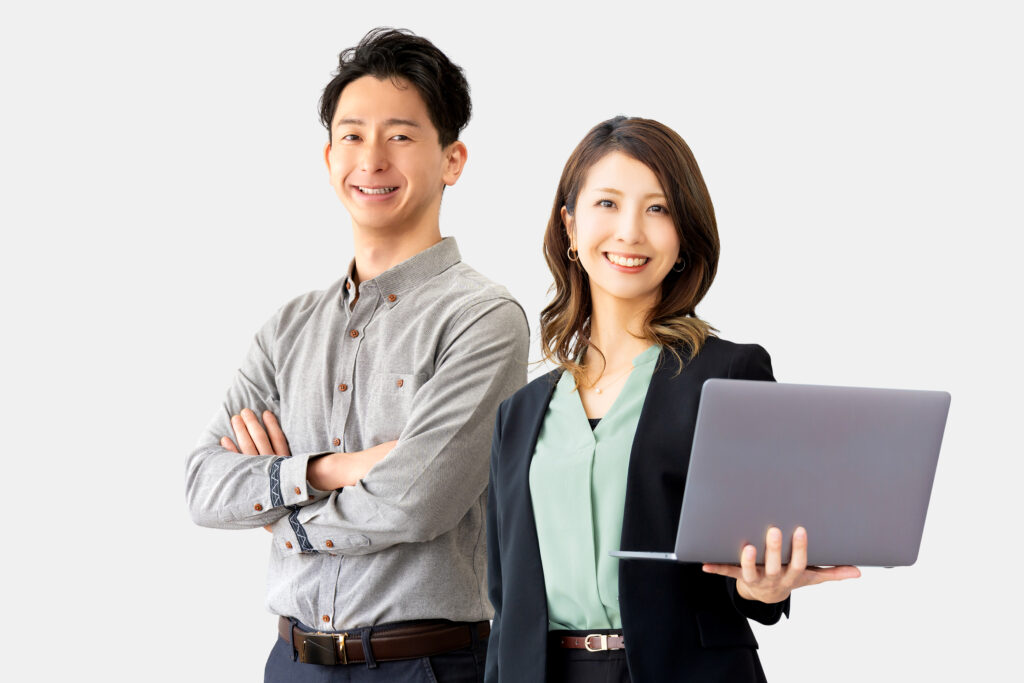 男女2人