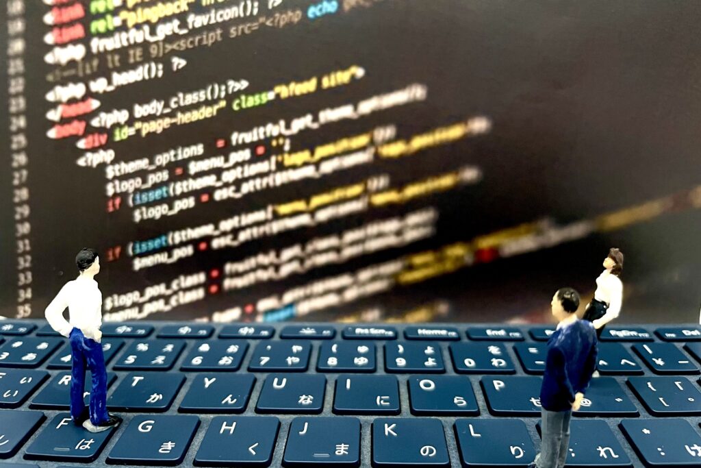 SEやプログラミングのビジネスイメージ