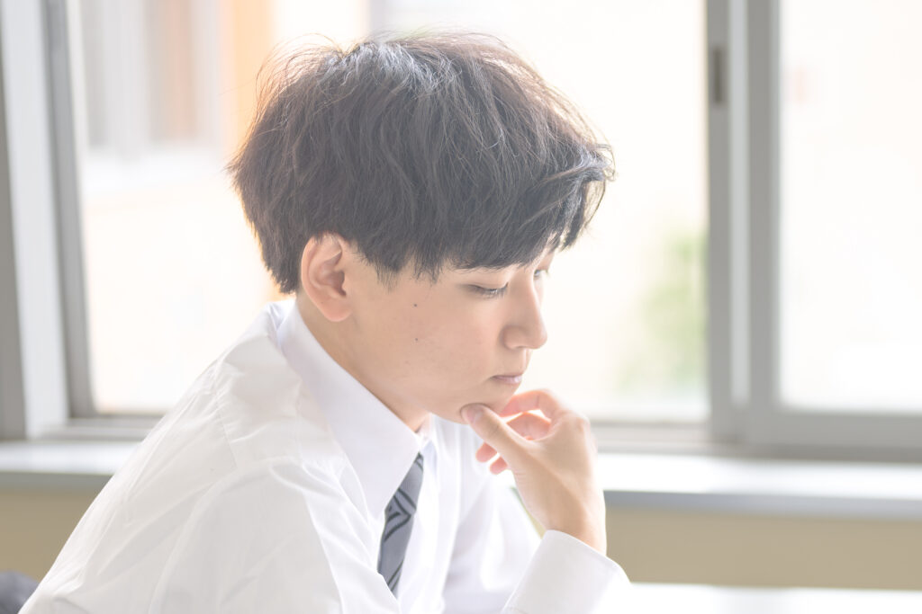 努力するビジネスマン