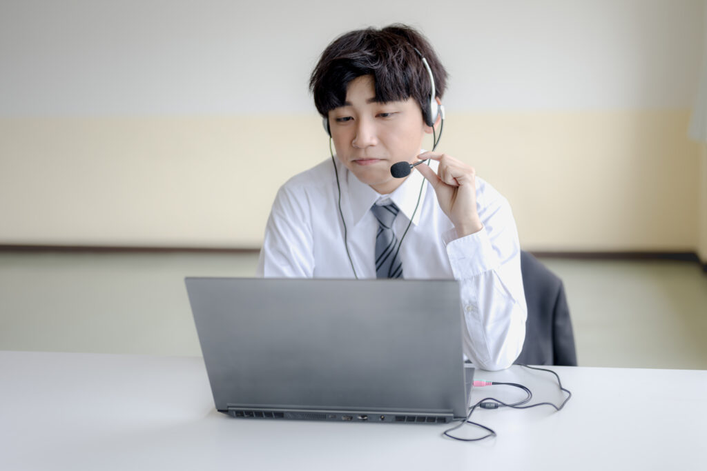 とりあえず対応するオペレーター