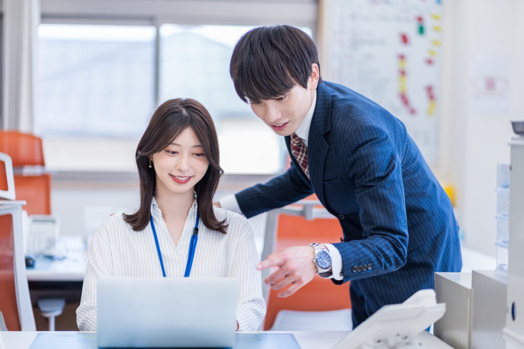 オフィスで仕事