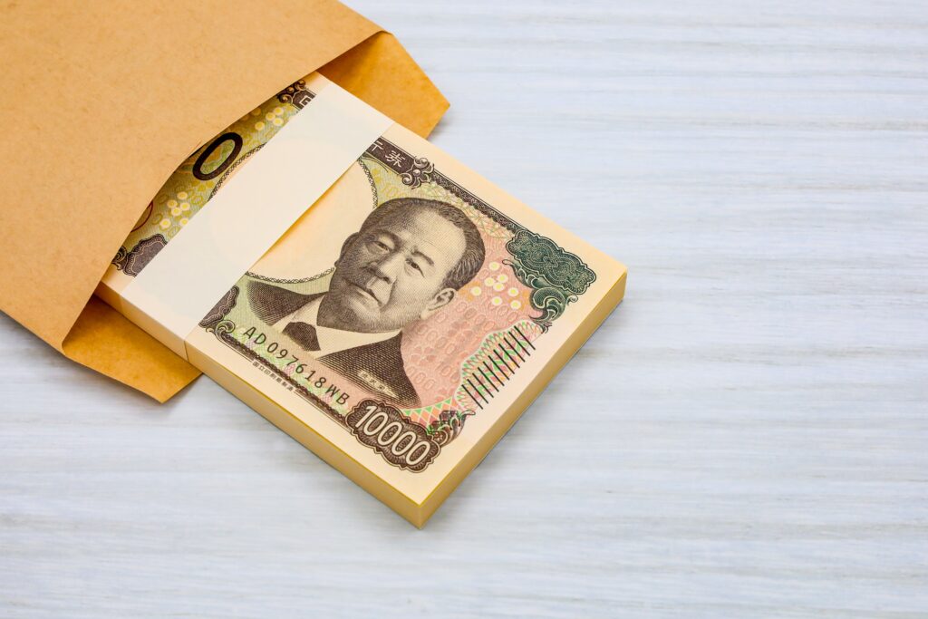 封筒の中の100万円