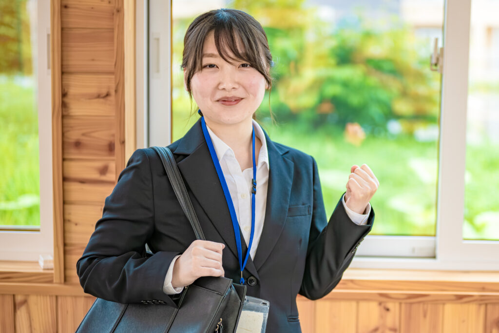 元気なビジネスウーマン