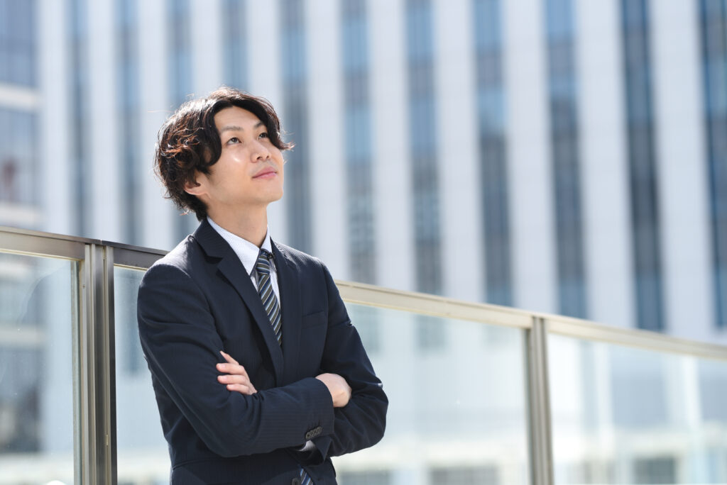 都会のビジネスマン