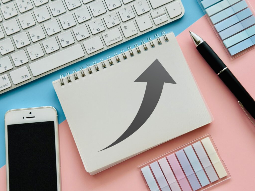  上向き矢印・値上げ・増税