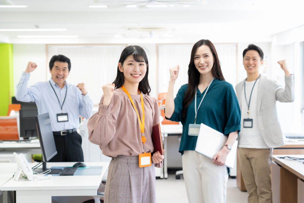 男女のエンジニア