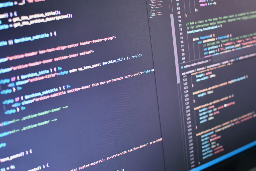 WEBサイト制作コーディング(ソースコード)