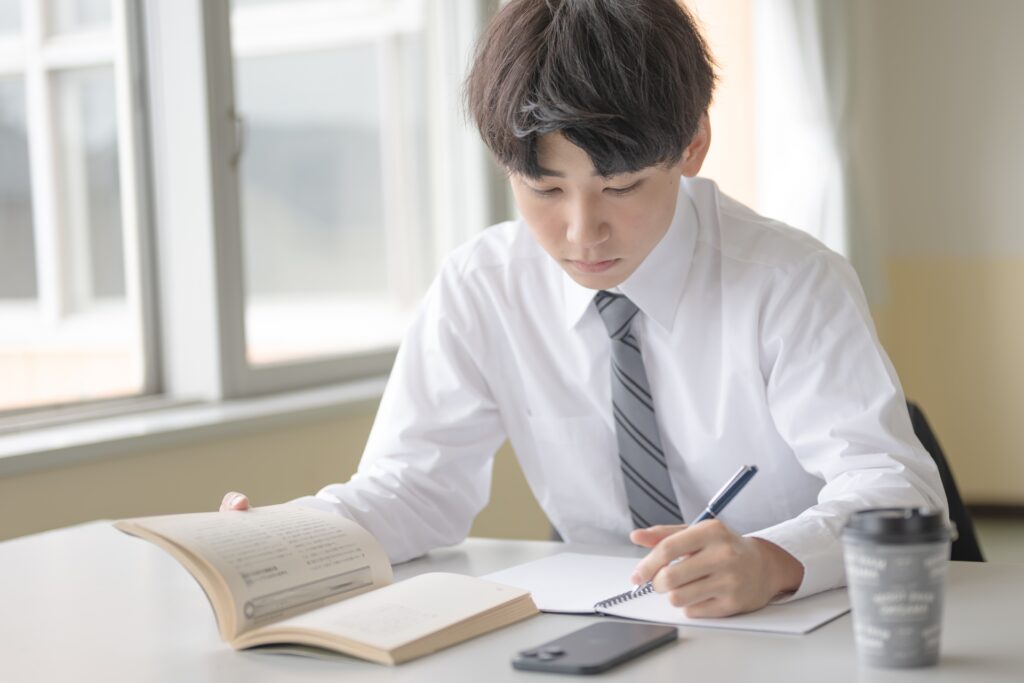 努力するビジネスマン