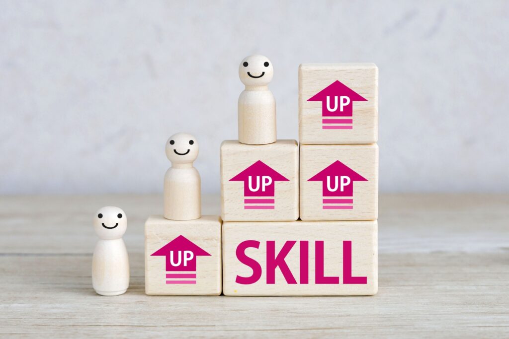 スキルアップの階段を昇る