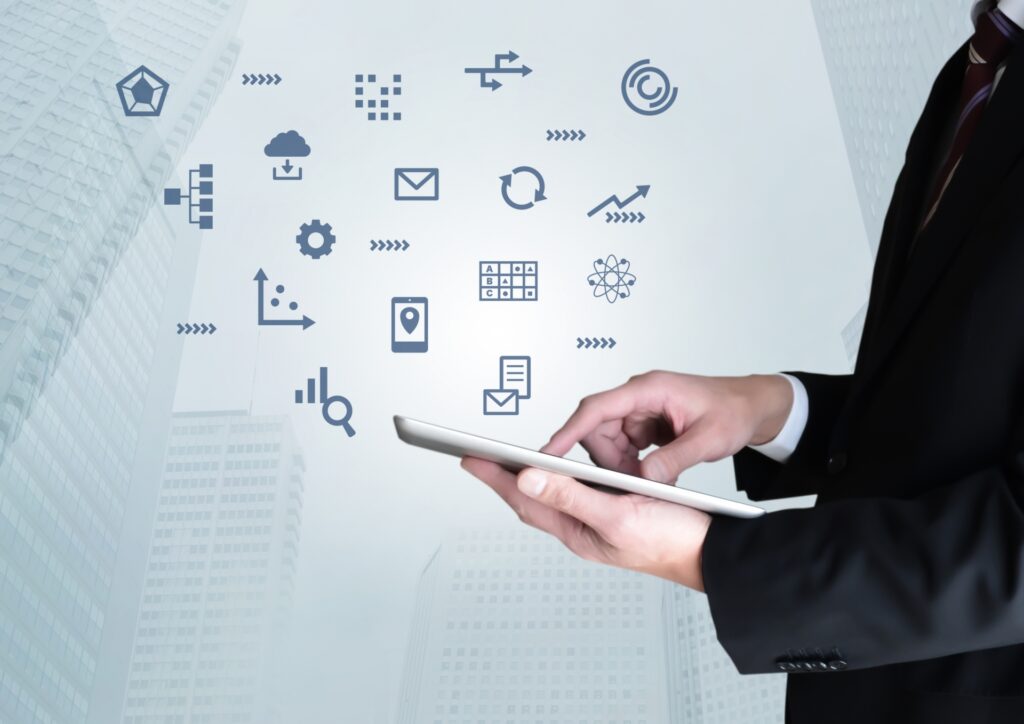 ビジネスマンとITツール