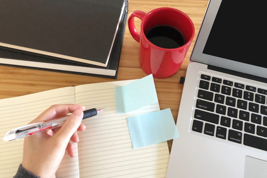 勉強する様子１