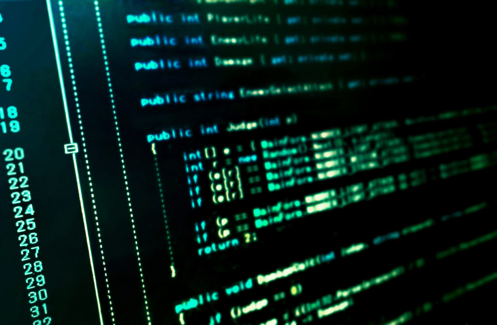 コーディング・プログラムのイメージ画像