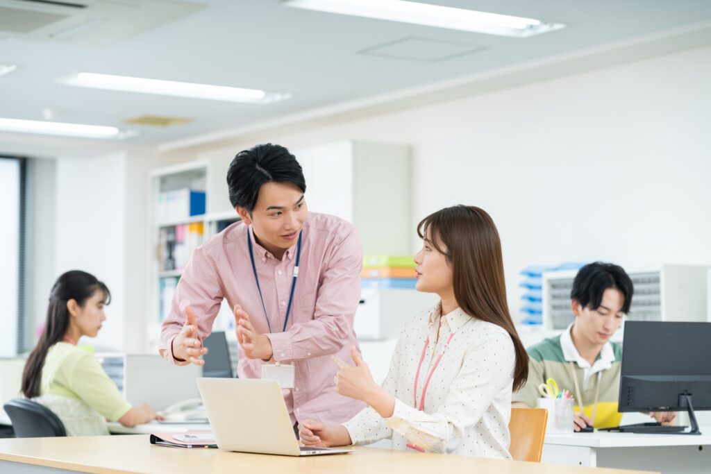 社内でのチームワーク