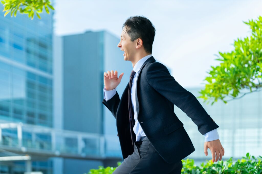 キャリアアップのために走る