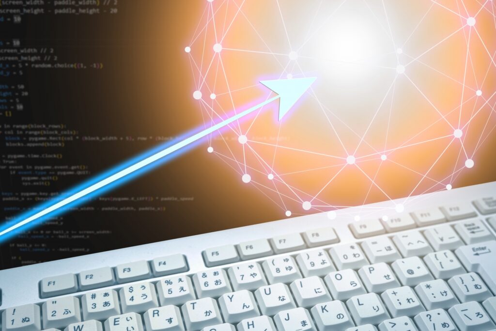 バソコンのキーボード